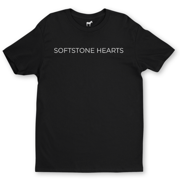 Softstone Hearts Band Name Tee